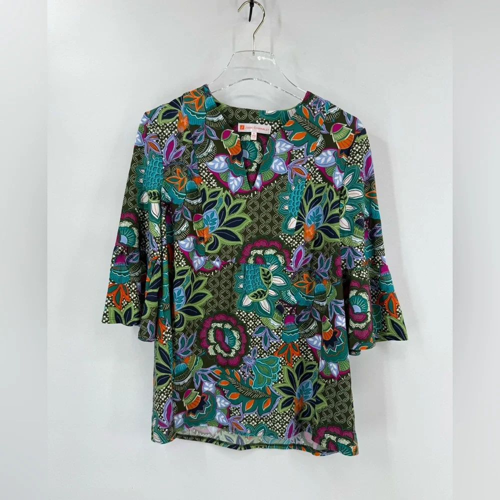 Jude Connally floral patterned top size‎ small NWOT